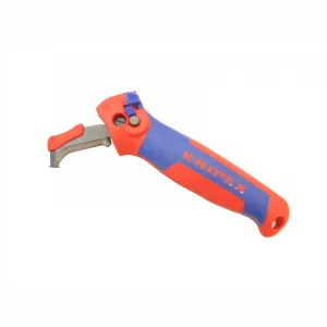 Knipex 16 50 145 SB Abmantelungsmesser mit Gleitschuh und Ratschenfunktion