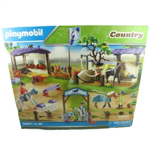 PLAYMOBIL 70871 Country - Reitturnier mit Pferdewaschplatz