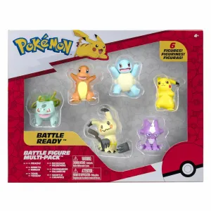 Pokemon PKW2684 Battle Figure Multipack 6 Figuren