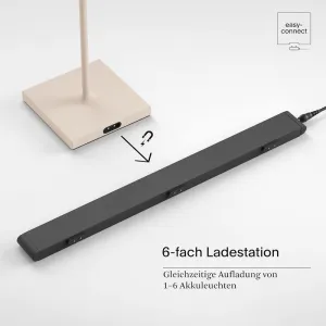 SIGOR Nuindie Easy-Connect 6-Fach Charger Ladestation mit Easy-Connect-Anschluss