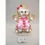 LED Acryl Lebkuchen Frau 3D Figur 30 cm Aussenfigur Batteriefach mit Timer